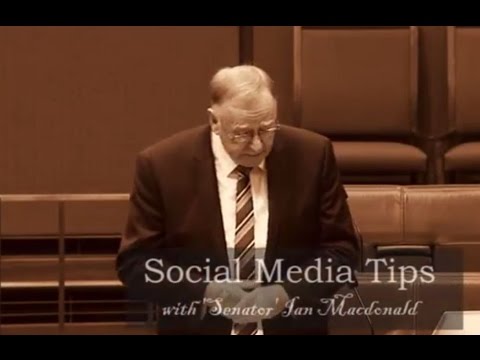 Scott gets some helpful advice on the use of social media