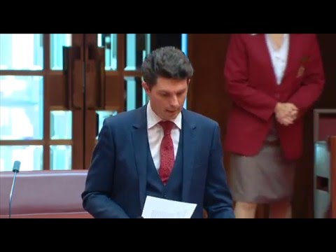 Senator Ludlam asks about overdue human rights Questions on Notice