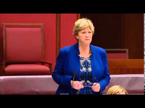 Senator Milne speaks against the "drivel"