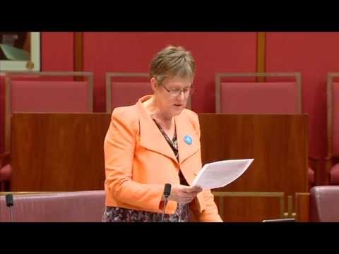 Senator Penny Wright speaks on the Medical Research Future Fund Bill