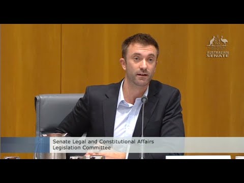 Senator Rob Simms questions Brandis on the cost of marriage equality