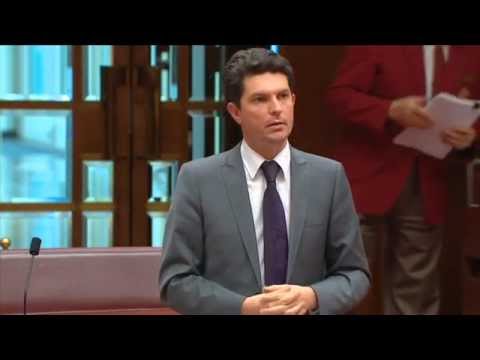 Senator Scott Ludlam gets One Whole Minute to talk about the war in Syria