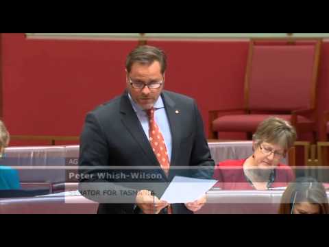 Senator Whish-Wilson questions GOV on ISDS