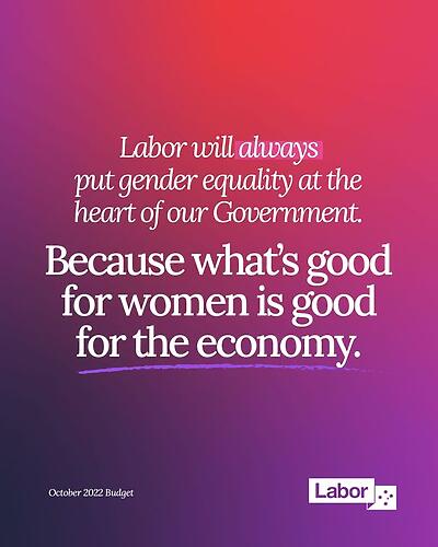 Australian women are front and centre of Labor’s first budget, as the ...