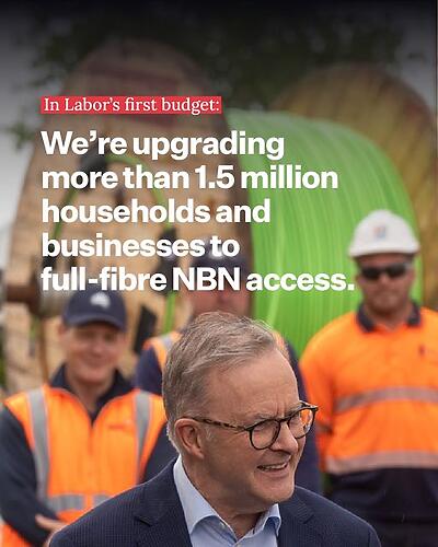 Because all Australians deserve access to fast and reliable internet....