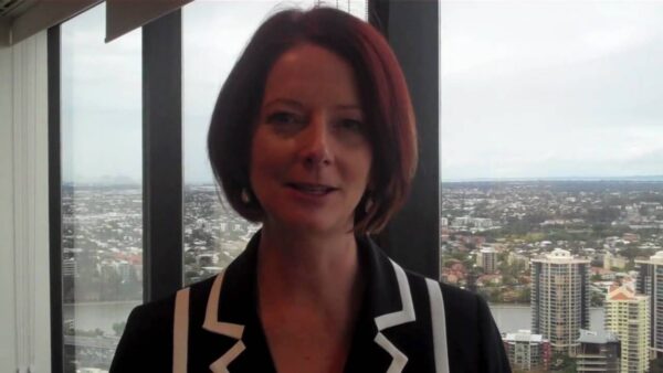 Julia Gillard launches Google Student Voice
