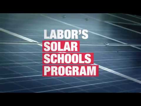 Labor's Solar Schools Program