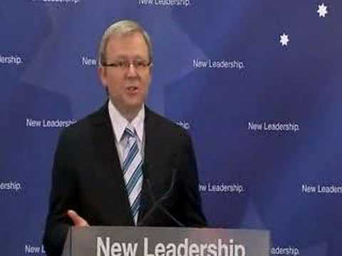 Australian Labor Party: Nov 24 an election about Australia’s future: Kevin Rudd