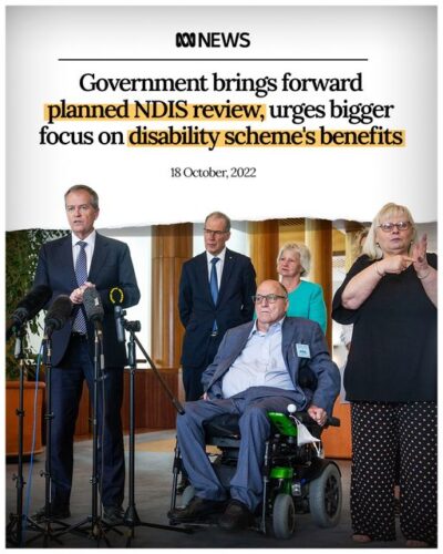 The NDIS Review will restore the Australian community’s trust and conf...