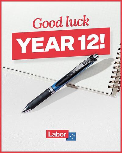 To all the students in WA, you've got this! We wish you all the very b...