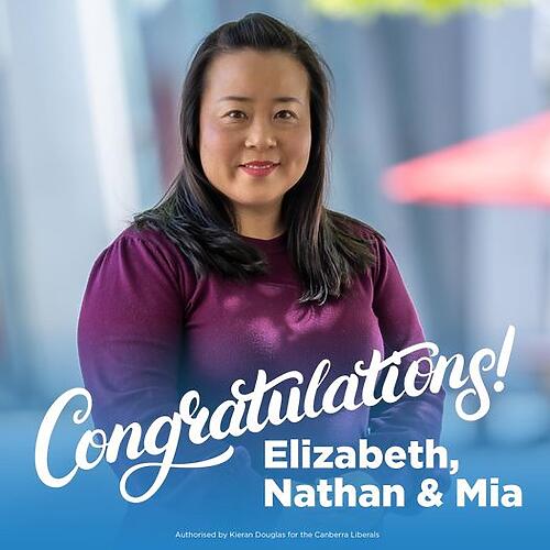 Congratulations to Elizabeth Lee MLA and Nathan on the news they’re ex...