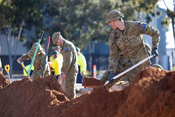 Darren Chester MP: Thank you for your service. Australian Defence Force personnel are working along…