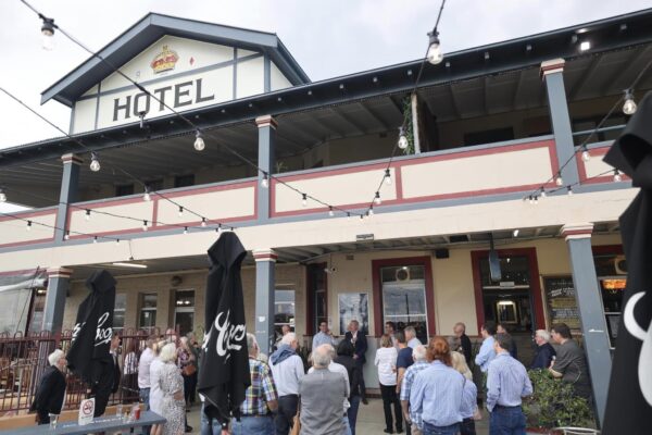 Grafton’s Crown Hotel Motel packing out for a good old fashioned Polli...