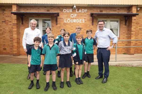 These children from the Our Lady Help of Christians Parish School in L...