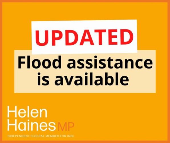 Flood support - extended eligibility and new programs announced...