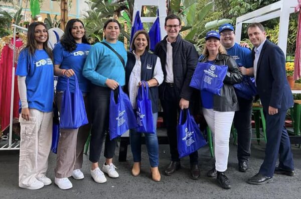 Sam O'Connor MP and Mark Boothman MP celebrated Diwali at Dreamworld o...