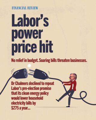 Albanese promised to cut your power bills by $275. He's walking away f...