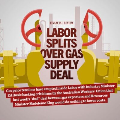 Labor's cabinet is split on an important issue affecting our economy....