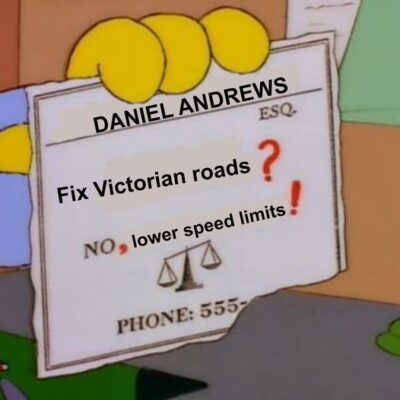 Daniel Andrews has this all screwed up....