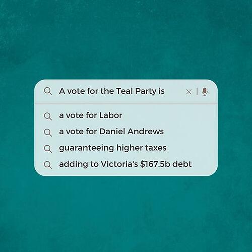 The only way to get rid of Daniel Andrews is by voting Liberal and Nat...