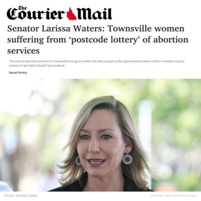 "Abortion is a postcode lottery. And it shouldn't be that way. Women s...