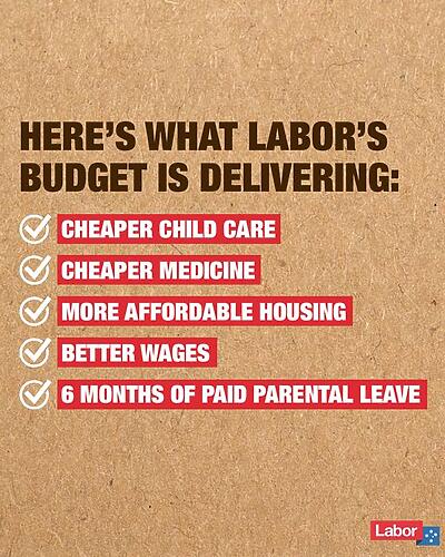 This is a budget that truly delivers on the Albanese Labor Government'...