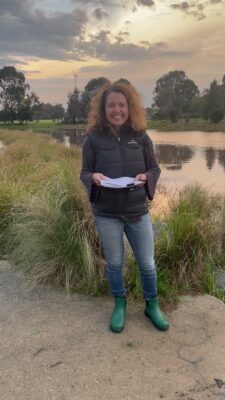 Rebecca Vassarotti MLA for Kurrajong: This evening I participated in Ginninderra Catchment Group’s #frogwatc…