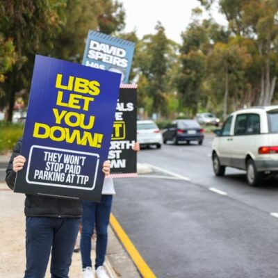 Labor’s plan will keep parking free at TTP - unlike the Libs....