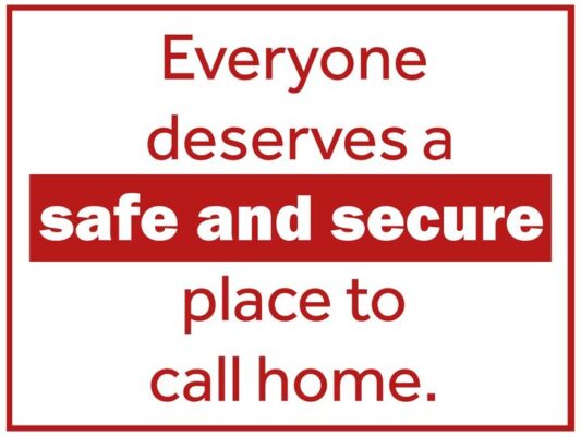 Every Tasmanian should have a safe, secure and affordable place to cal...