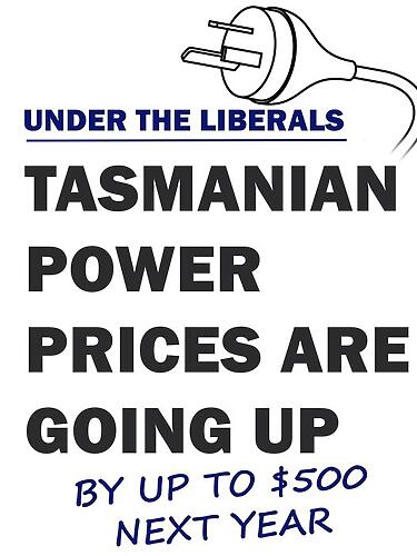 Not good enough Premier! Tasmanians should pay Tasmanian prices for Ta...