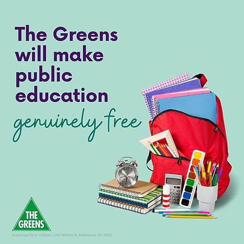 LAUNCHING our plan for genuinely free public education....