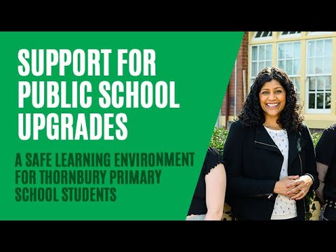 Victorian Greens: Samantha Ratnam’s Constituency Question in support of upgrades to Thornbury Primary School