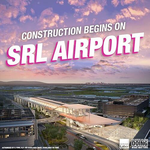 BREAKING: Construction is underway on the airport section of the Subur...