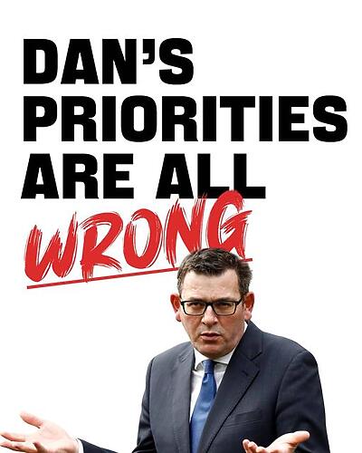 Instead of spending $15m funding a national sport team, Dan could...