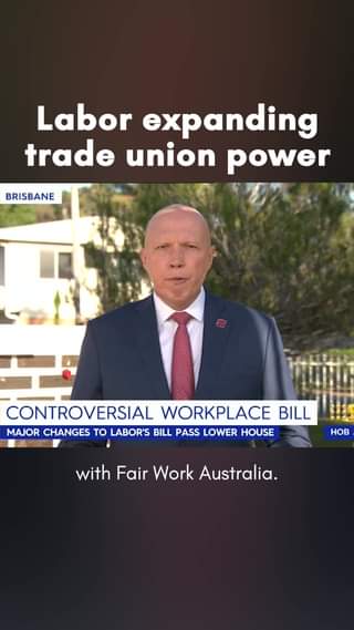 Labor’s industrial relations legislation is bad for our nation, a...