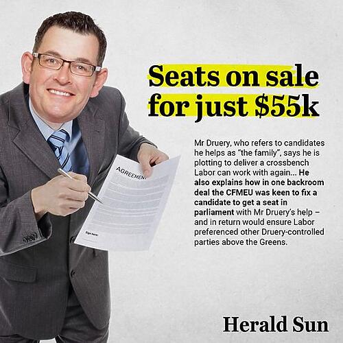 The only way to hold Daniel Andrews to account is to vote for you...