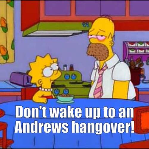 Don't wake up with an Andrews hangover. Put Labor last....