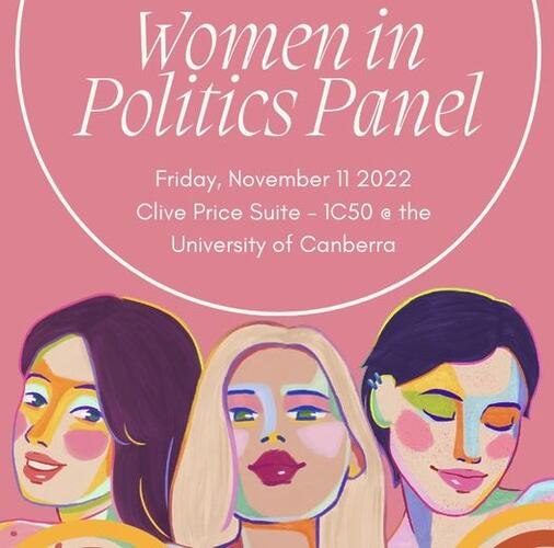 ACT Greens: Join the Women in Politics Panel this Friday at the University of…