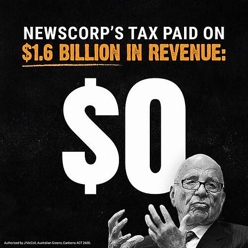 $0 tax. On $1.6 billion in revenue. Again....