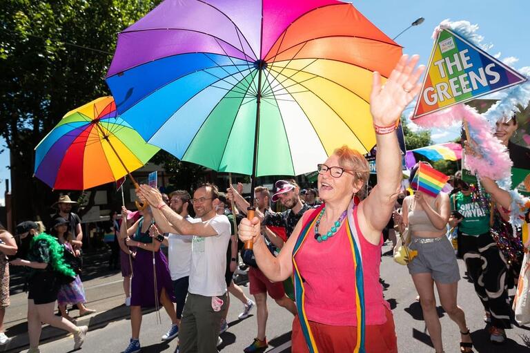 Adam Bandt: Five years ago today, Aus voted for marriage equality. Love won, …