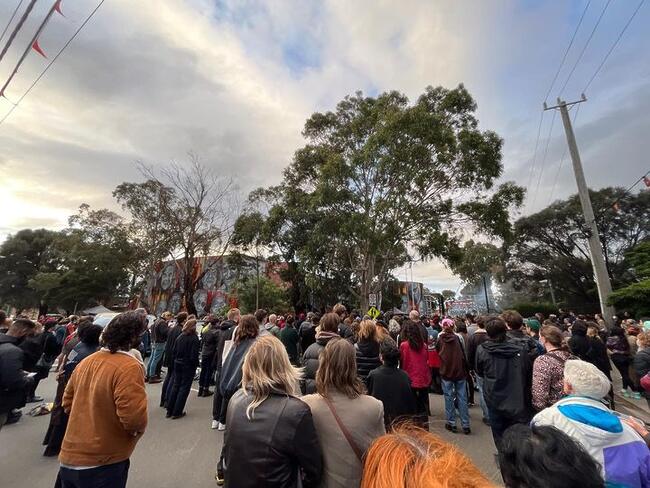 Grateful for the family and community that organised this vigil f...