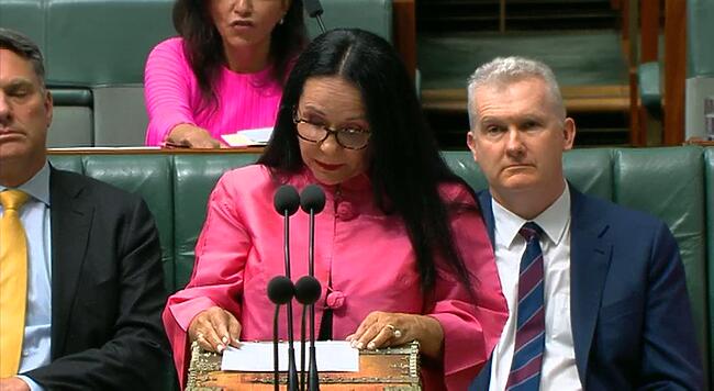 A powerful speech by @LindaBurneyMP about how a Voice to Parliame...