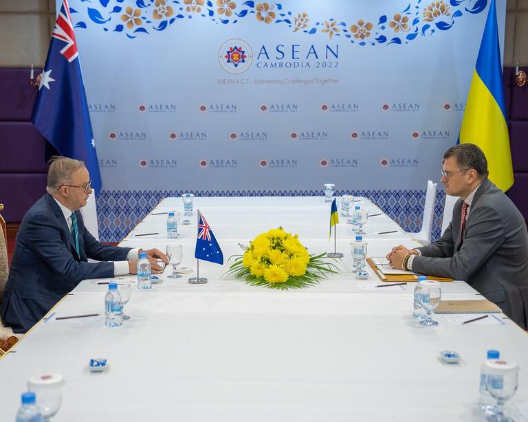 Anthony Albanese: Australia stands with Ukraine against Russia’s illegal invasion. …