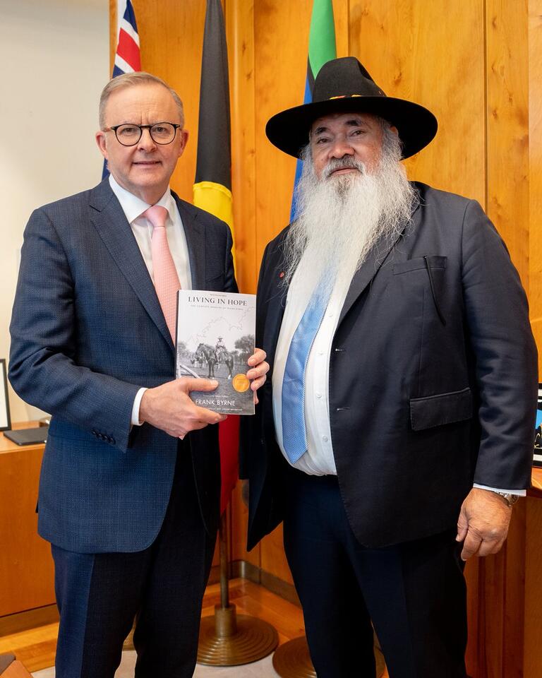 Anthony Albanese: Books like Frank Byrne’s Living in Hope are an important part of …