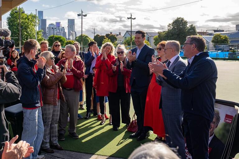 Anthony Albanese: Dan Andrews is building a better future for all Victorians. Today…