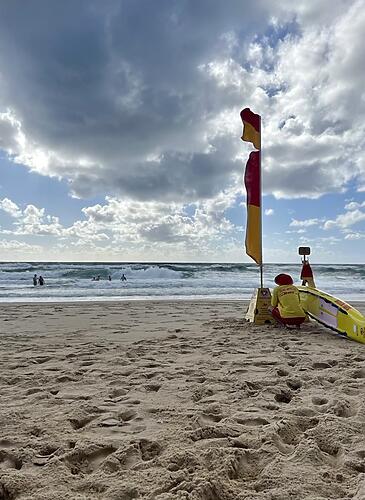 Grateful for an early morning swim on the Sunshine Coast before m...