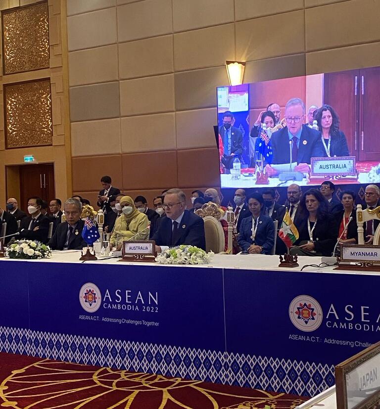 Anthony Albanese: Honoured to address East Asia Summit about building on trust and …