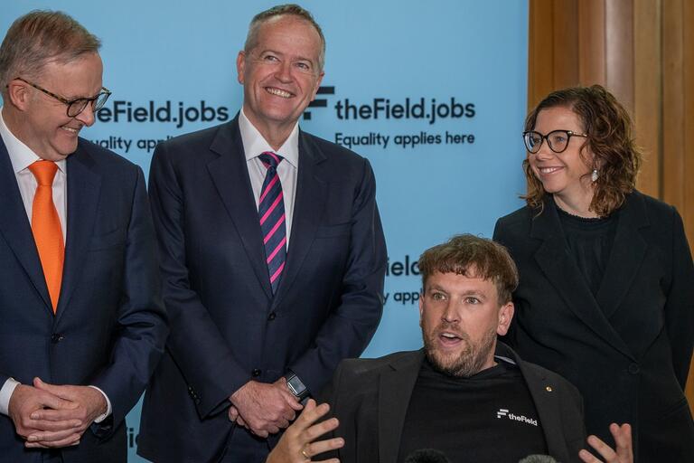 Anthony Albanese: “I’m bloody pumped about it.” 

That’s how Australian of the Year…