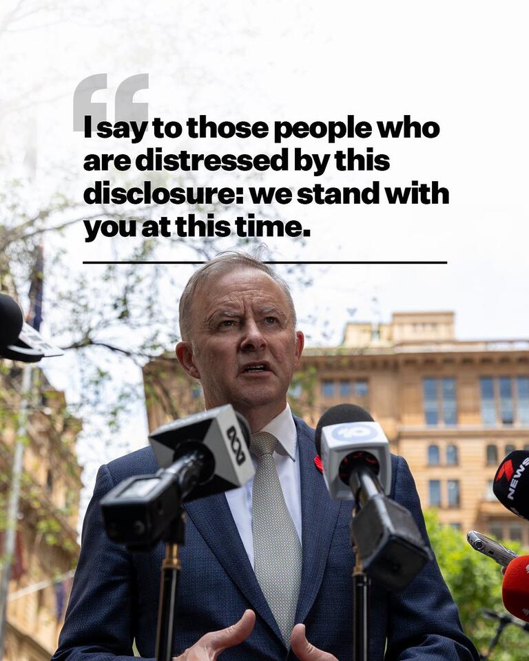 Anthony Albanese: I’m disgusted by the Medibank attack.

And I know all Australians…