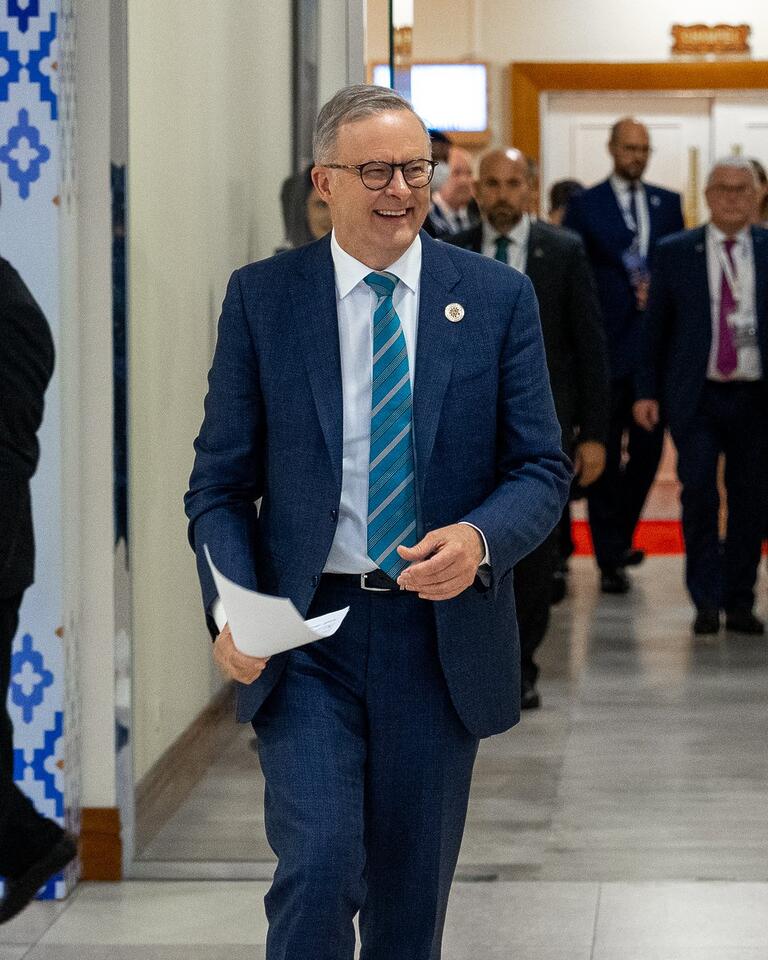 Anthony Albanese: I’m representing Australia’s national interests here in Cambodia …